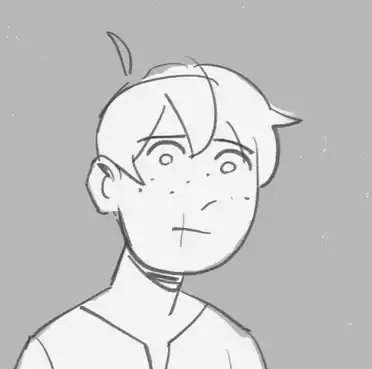 A cartoon portrait of the author.